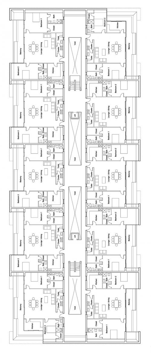 多单元住宅 4001