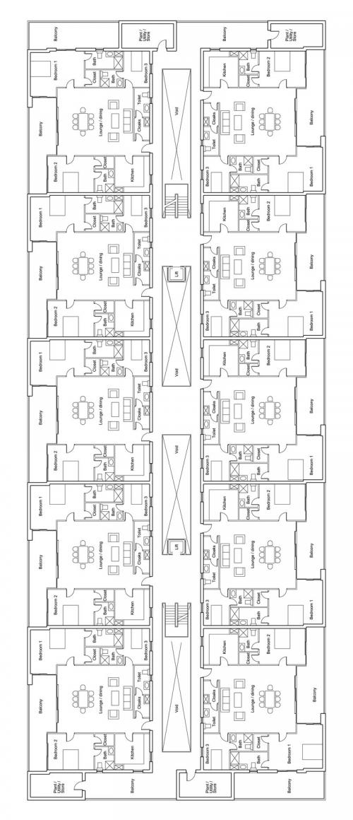 多单元住宅 4003